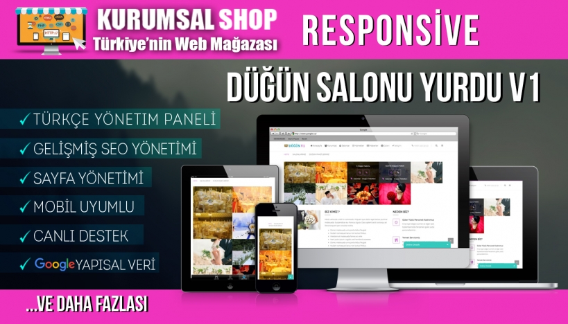 Düğün Salonu Firma Scripti - Düğün V1