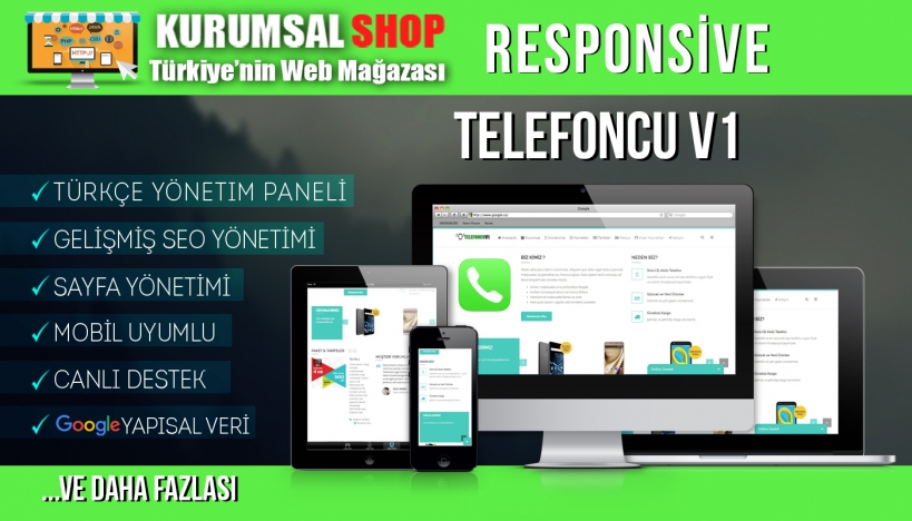 Kurumsal Shop - Telefoncu V1